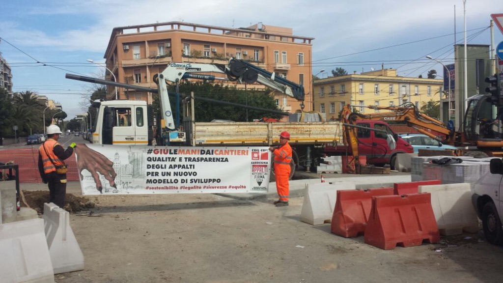 rotonda via della pineta- cagliari